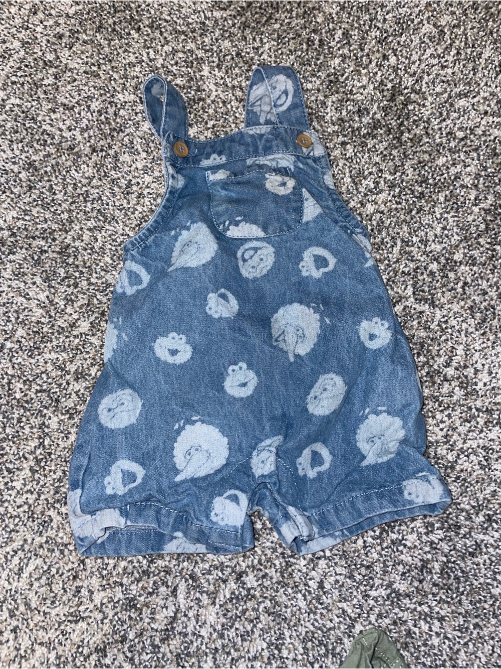Sesame Street shortalls